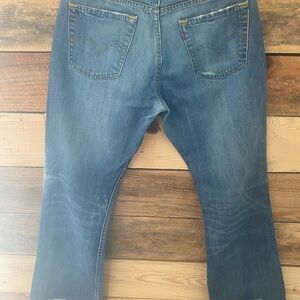 Levi's Blue Flare Women's Jeans